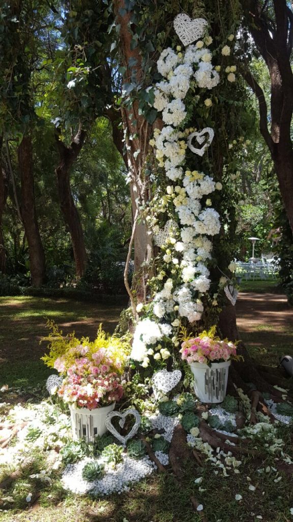 Coralees wedding florist Zimbabwe
